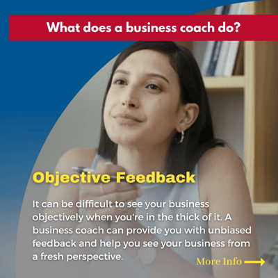 What does a business coach do Feedback